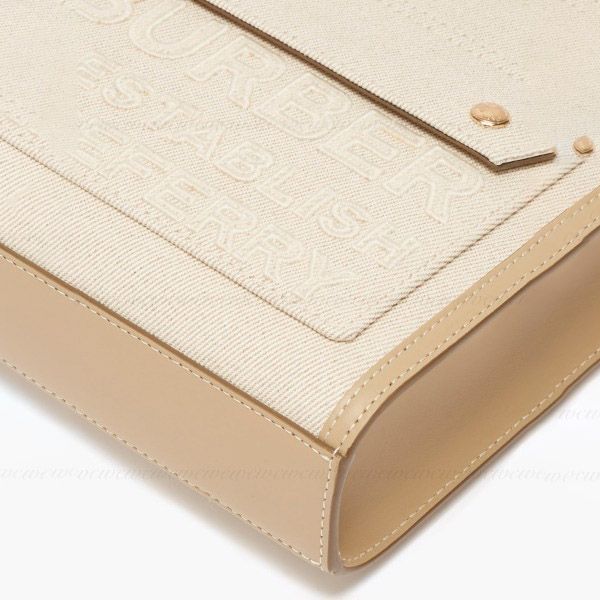 関送込バーバリー ショルダーバッグ コピー☆ポケット ミニクロスボディバッグ ベージュ 1418152